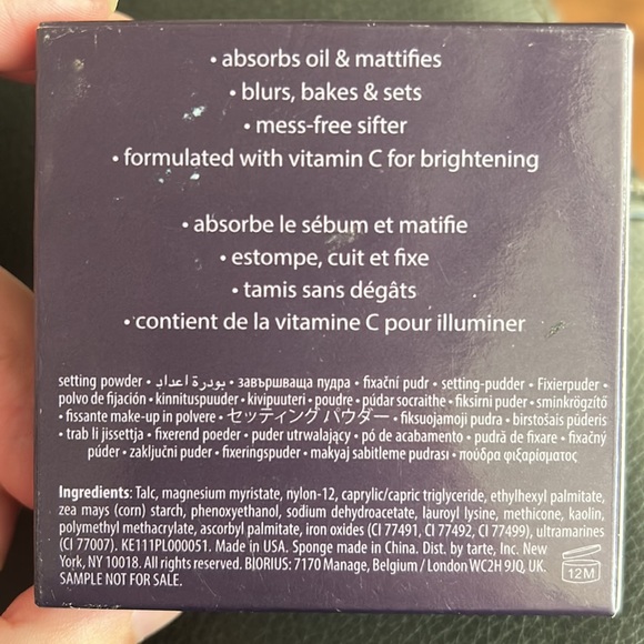 Tarte Shape Tape Setting Powder - Picture 3 of 4